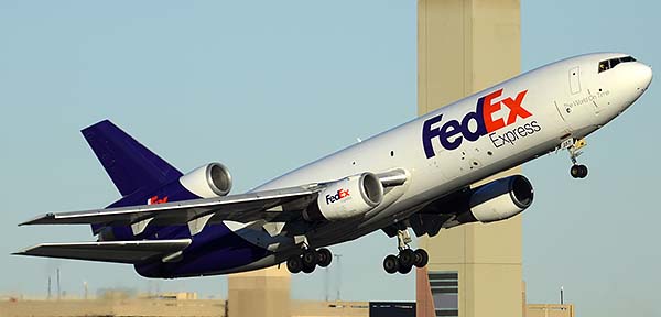 FedEx Express McDonnell-Douglas MD-10-10F N357FE, Phoenix Sky Harbor, December 24, 2014